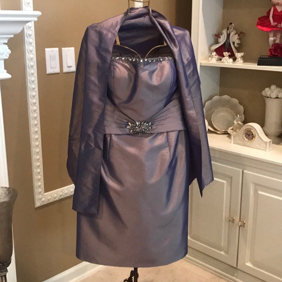 Rina diMontella short mother of the bride dress - Picture 5 of 5
